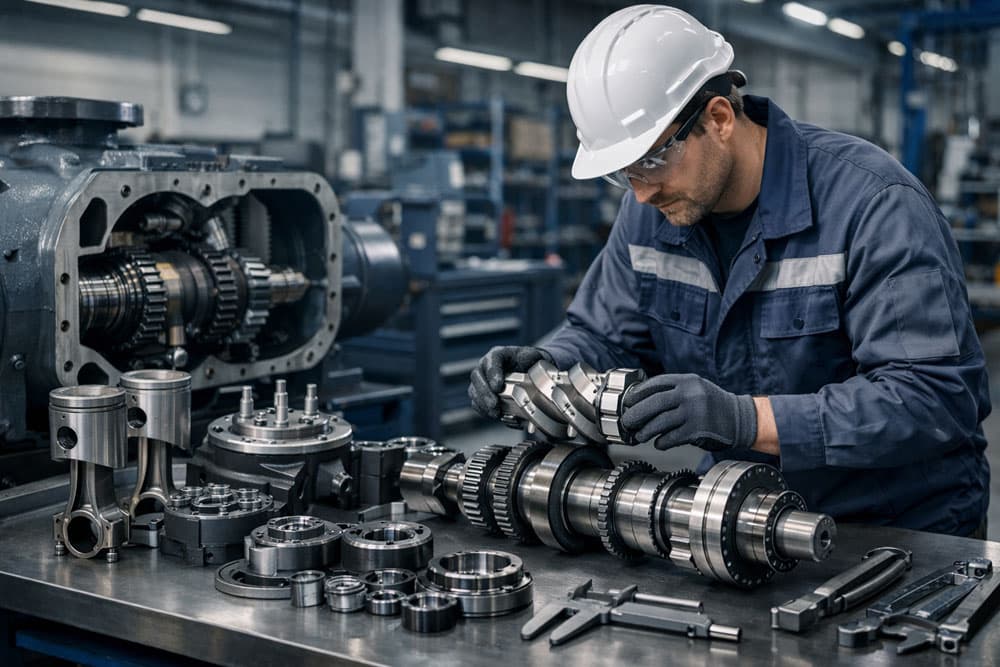 Compressor Overhauling: Step-by-Step Process for Industrial Compressors
