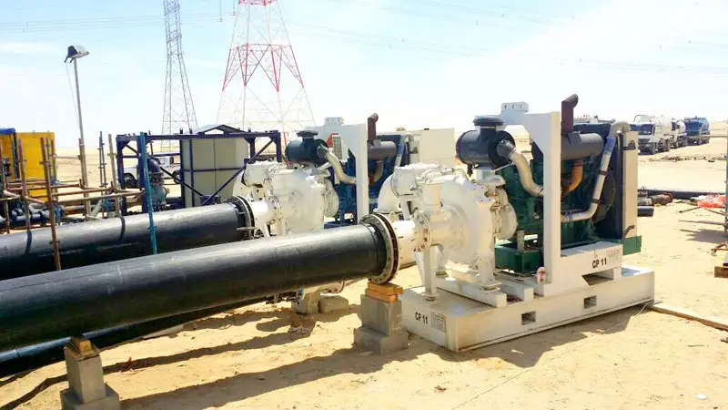 Chilled Water Pipeline Flushing